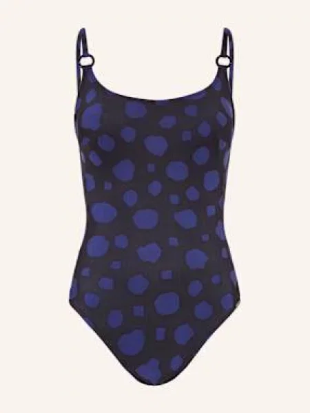 Maryan Mehlhorn Plavky S Kosticemi Blue Dots černá/ modrá černé