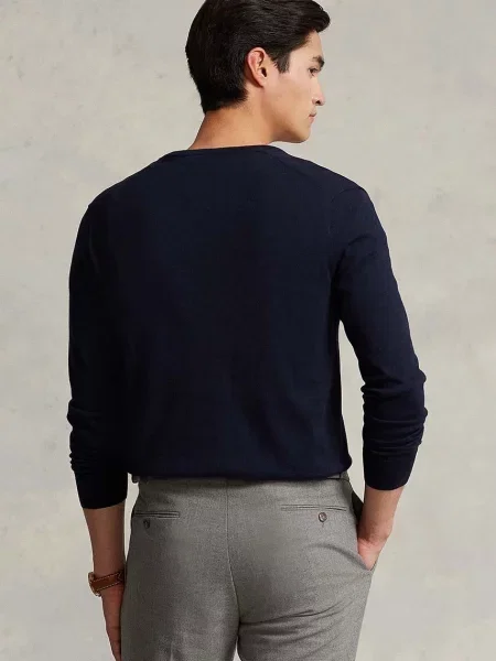 Polo Ralph Lauren Pulover bleumarin