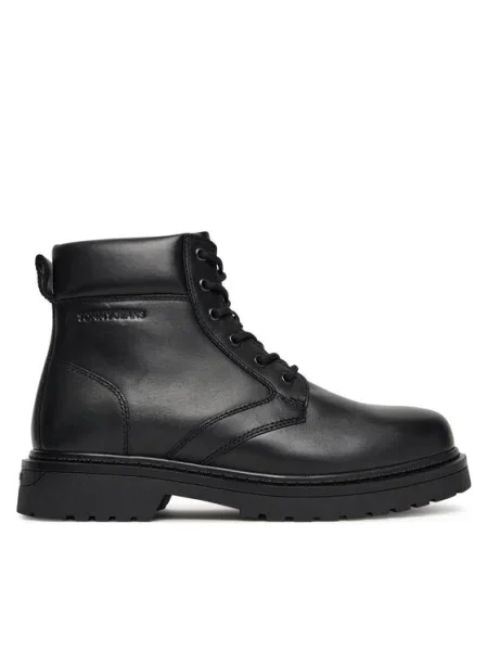 Tommy Jeans Cizme negru