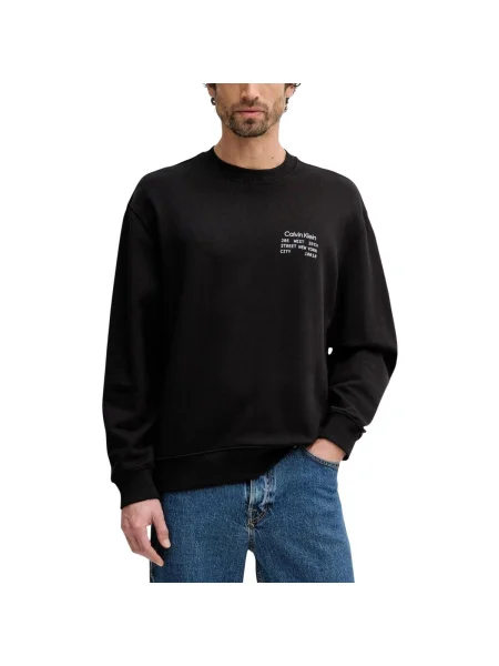 Geacă de blugi Calvin Klein Jeans negru