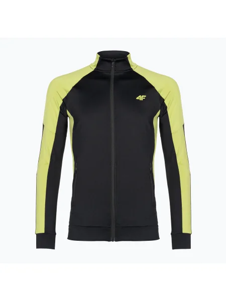 Мъжки суитшърт за тренировки 4F black черно