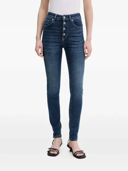 Blugi Karl Lagerfeld Jeans albastru