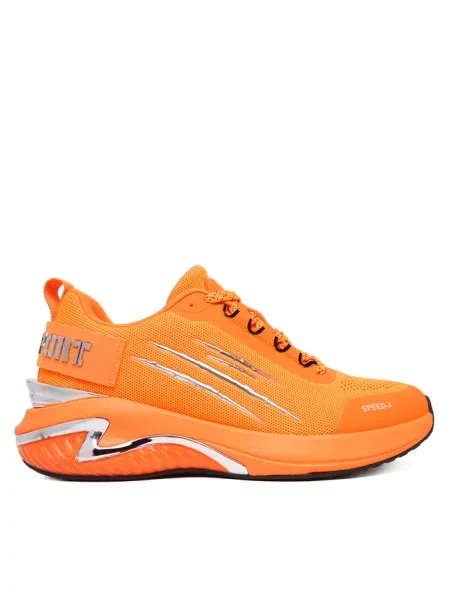 Sneakersy Plein Sport pomarańczowe