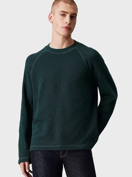 Лонгслив Calvin Klein Jeans зеленый