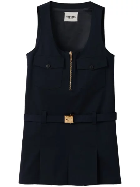 Rochie mini Miu Miu de costum albastru