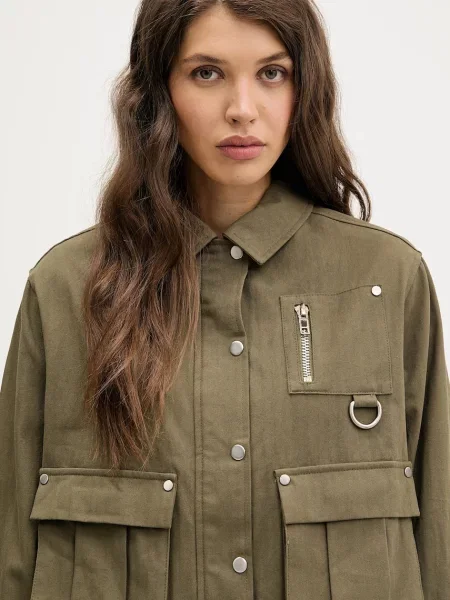 Куртка The Ragged Priest демісезонна oversize зелений