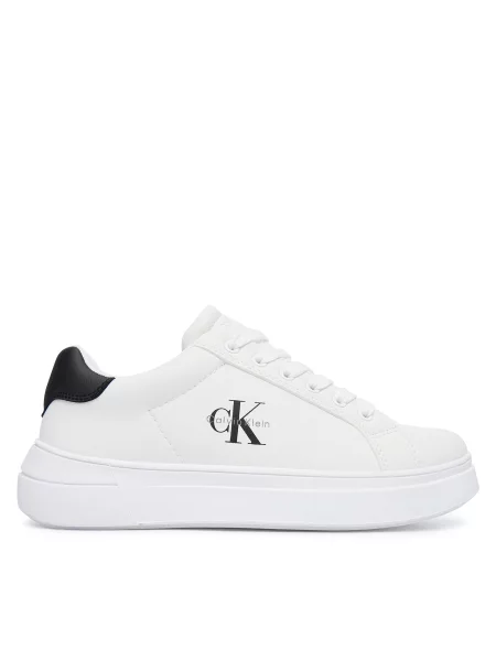 Calvin Klein Сникърси D бял