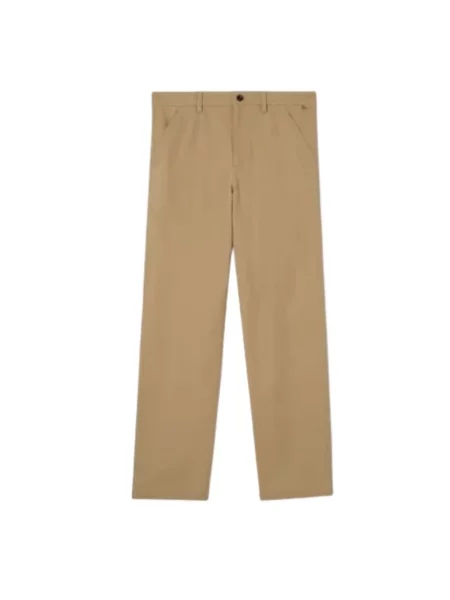 Spodnie Burberry beżowe