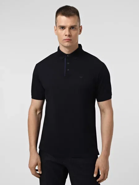 Поло Emporio Armani синее