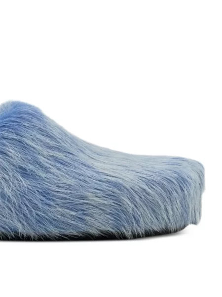 Papuci tip mules Marni albastru