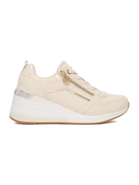 Sneakersy Nine West beżowe