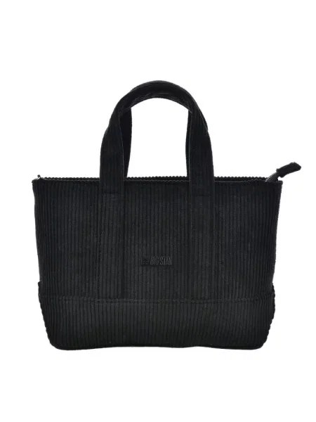 Torbica Big Star Shoes iz rebrastega žameta