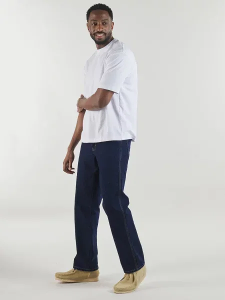 Blugi drepți Dickies albastru
