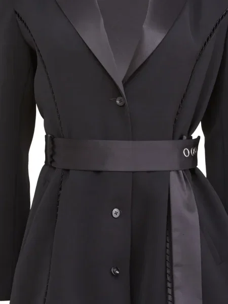 Rochie mini Fleur Du Mal de costum negru