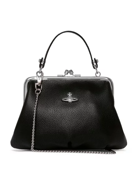 Torebka Vivienne Westwood skórzana czarna