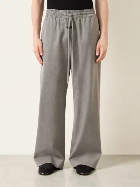 Fear Of God Kalhoty Ve Stylu Joggingových Kalhot Regular Fit metallic grey šedé