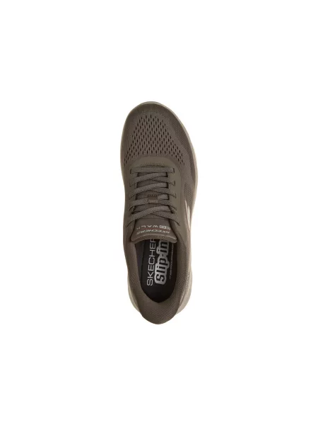 Félcipo Skechers barna