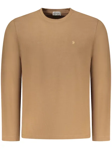 Majica z dolgimi rokavi Coveri Moving z dolgimi rokavi rjava