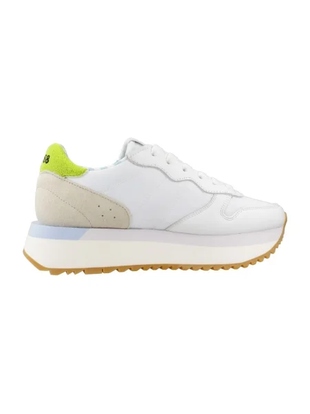Pantofi Sun68 alb