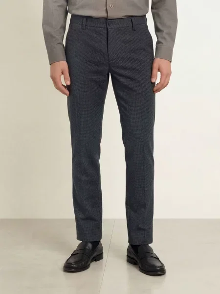 Marc O'polo Chino Kalhoty Stig Jogger Shaped Fit tmavě šedá