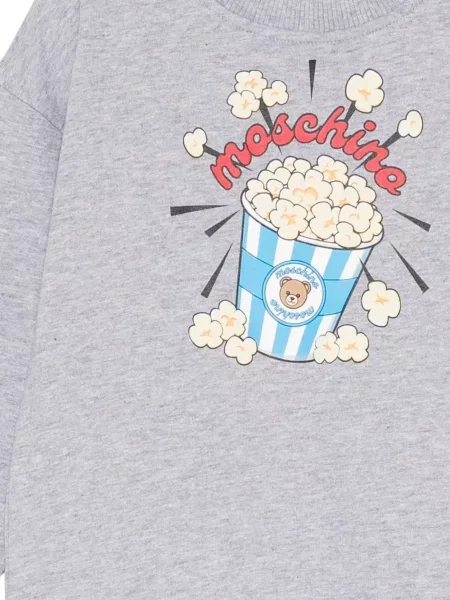 Bluza dziecięca Moschino szara