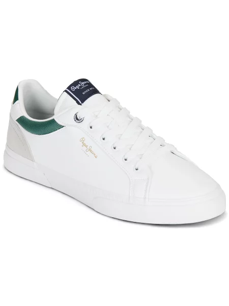 Sneakerși Pepe Jeans alb