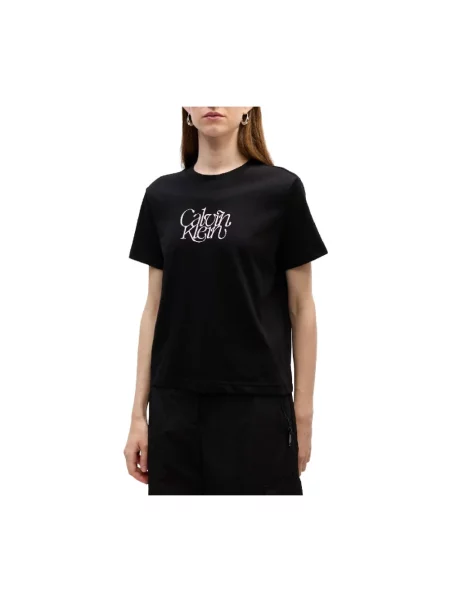 Koszulka Calvin Klein Jeans czarna