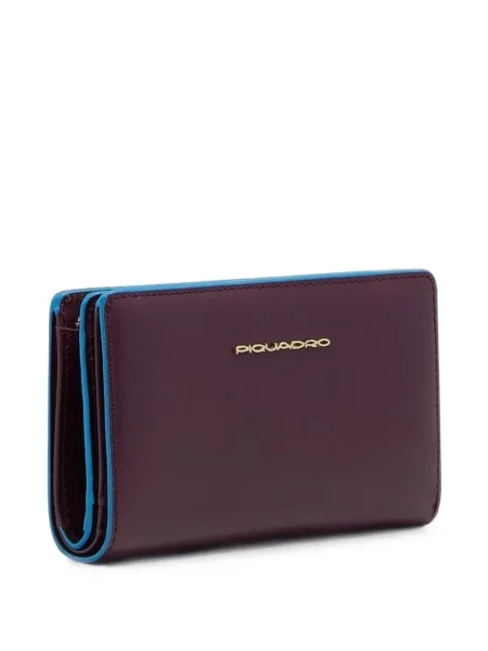 Portofel Piquadro din piele violet