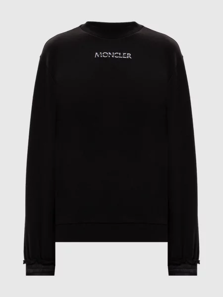Свитшот Moncler с лого черный