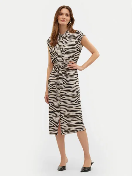 Vero Moda Rochie tip cămașă Mymilo bej