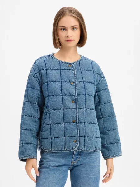 Levi's Kurtka pikowana dla kobiet Kobiety S niebieski