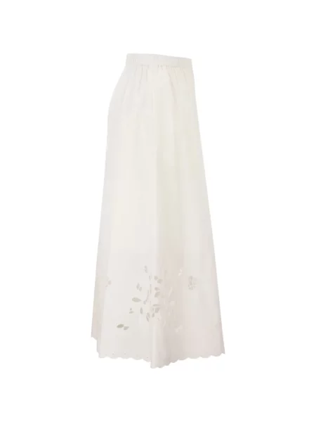 Fustă midi Weekend Max Mara alb