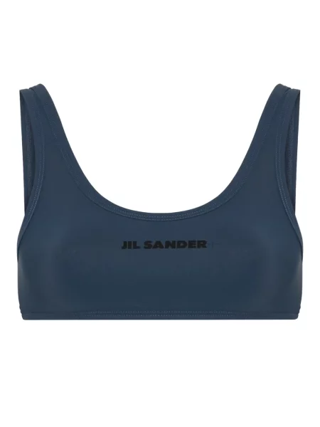 Bikini Jil Sander cu imagine albastru