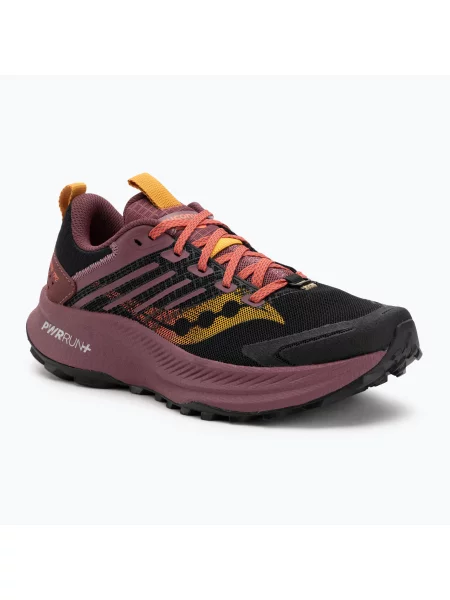 Дамски обувки за бягане Saucony Ride Trail 2 black/terra черно