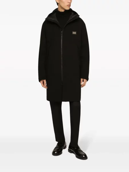 Zúžené kalhoty Dolce & Gabbana černé