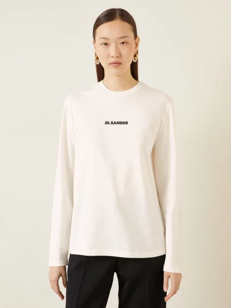 Dlouhé tričko s dlouhým rukávem Jil Sander
