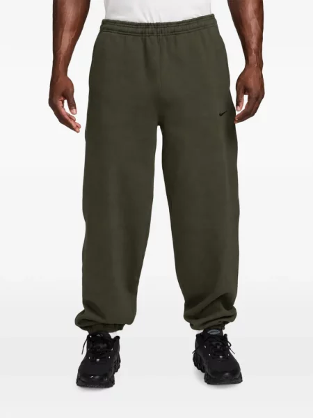 Hanorac Nike cu broderie alergare verde