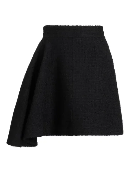Fustă Patou din tweed negru