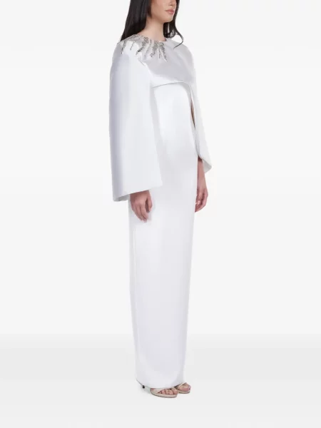 Rochie maxi Araftu alb