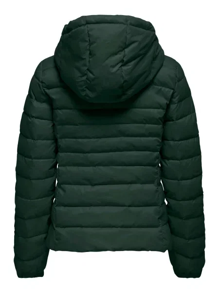 ONLY Prechodná bunda ONLTAHOE tmavozelená