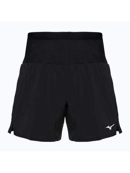 Pantaloni scurți de alergare pentru bărbați Mizuno Multi Pocket black negru