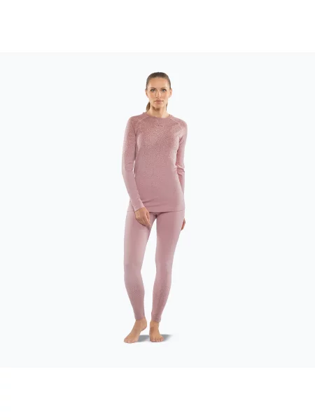 Set de lenjerie termoactivă pentru femei Viking Altis Base Layer pink roz