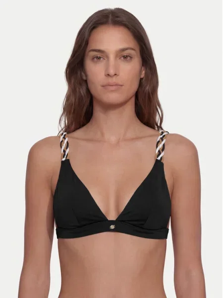 BOSS Bikini partea de sus negru