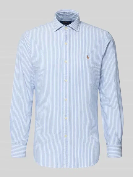 Koszula casualowa o kroju regular fit z czystej bawełny Polo Ralph Lauren niebieska