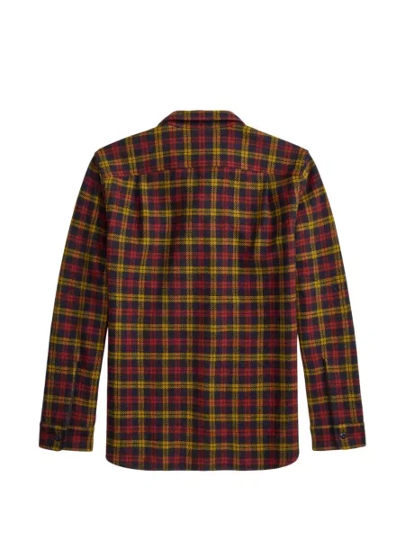 Kockás ing Ralph Lauren Rrl kék