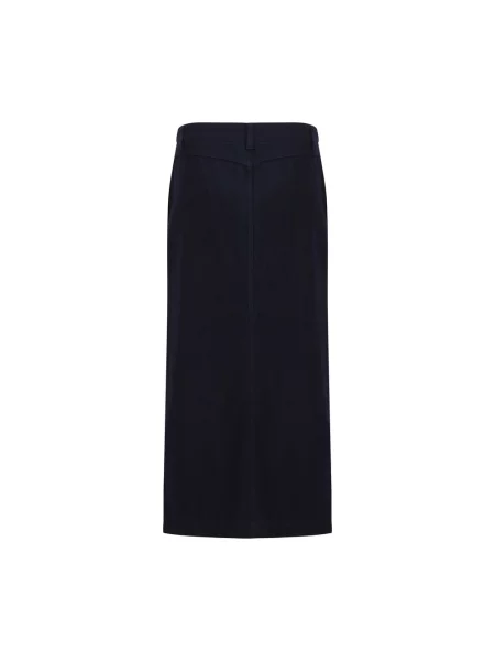 Spódnica midi Giorgio Armani niebieska