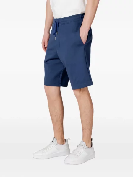 Pantaloni scurți Replay cu cordon albastru