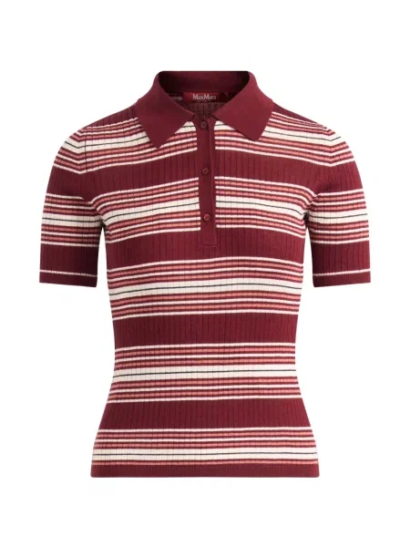 Top Max Mara tricotate roșu
