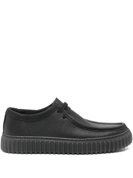 Pantofi derby Clarks din piele negru