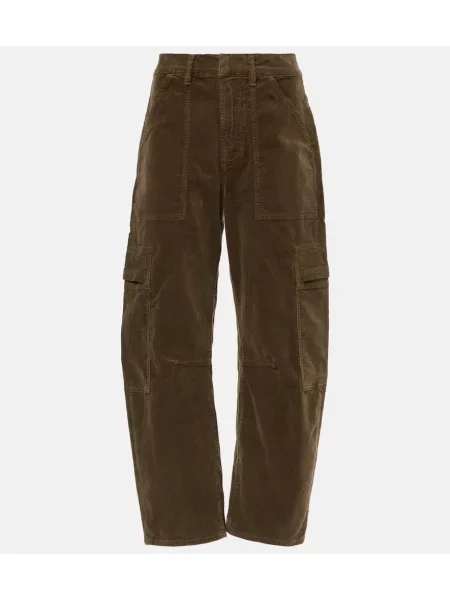 Blugi Citizens Of Humanity cu talie joasă maro